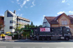 Kabelumlegung mit Kabelzug