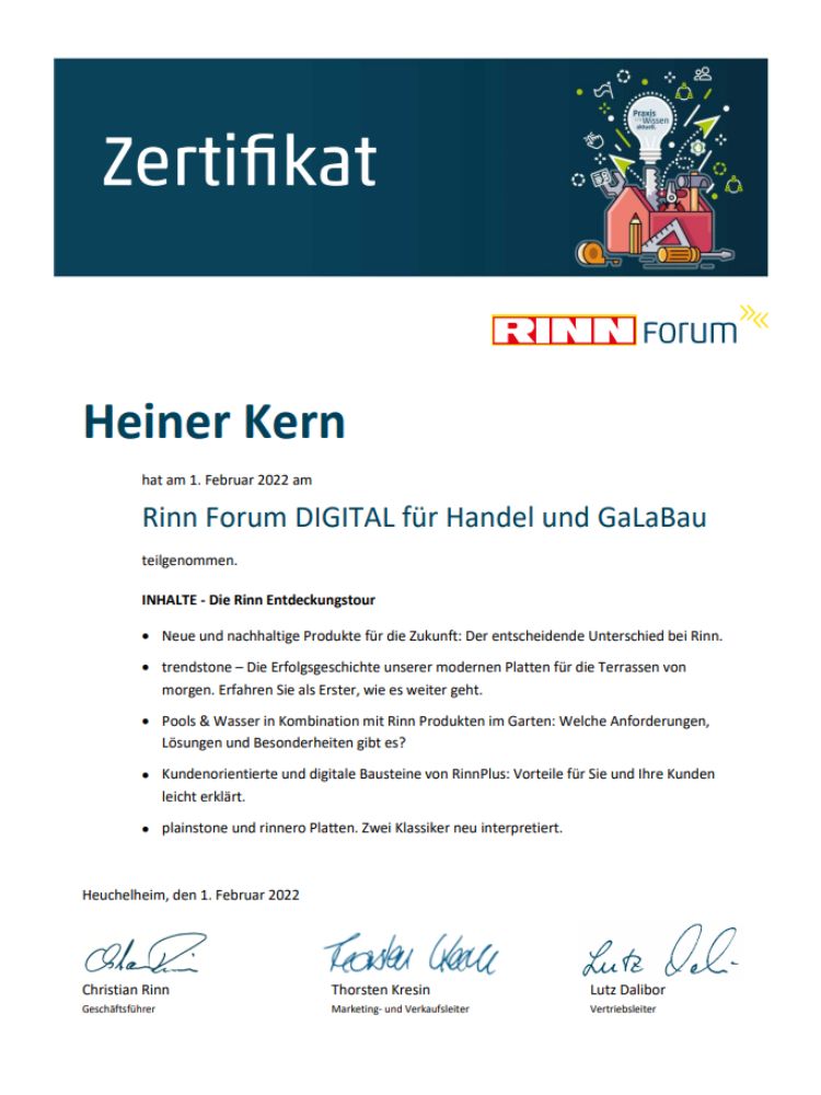 Rinn Forum Entdeckungstour